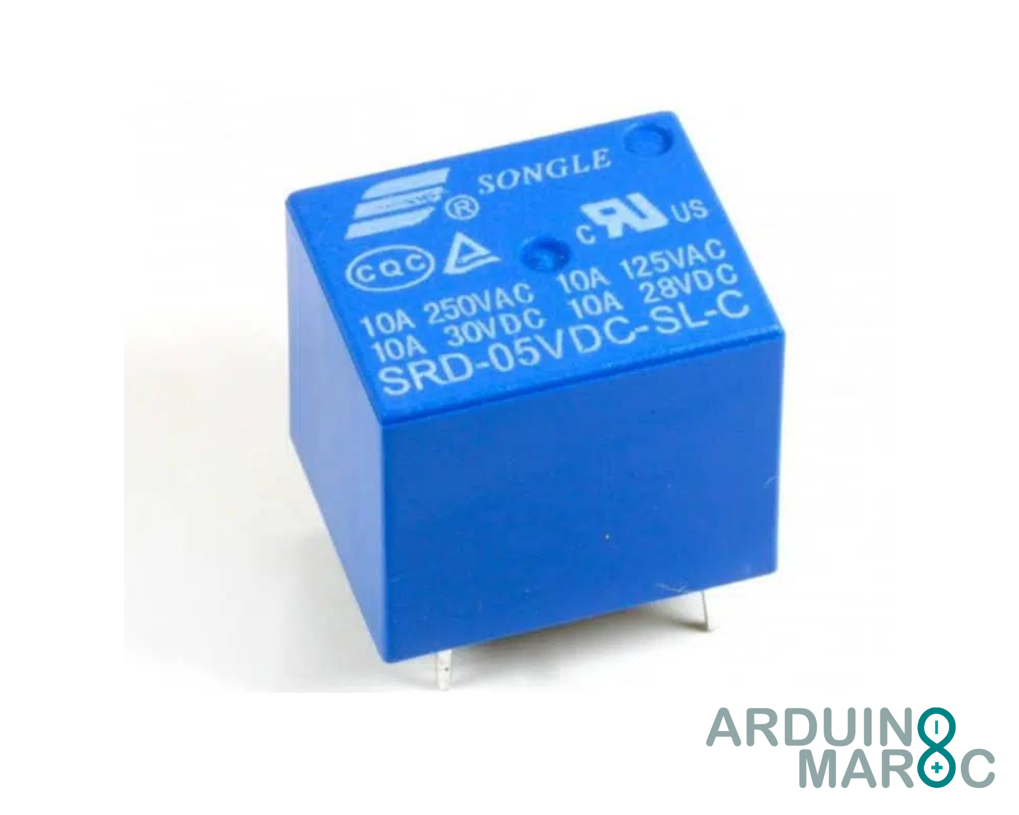 Sans titre (7) Relais électrique 5V SRD-05VDC-SL-C – Image 1
