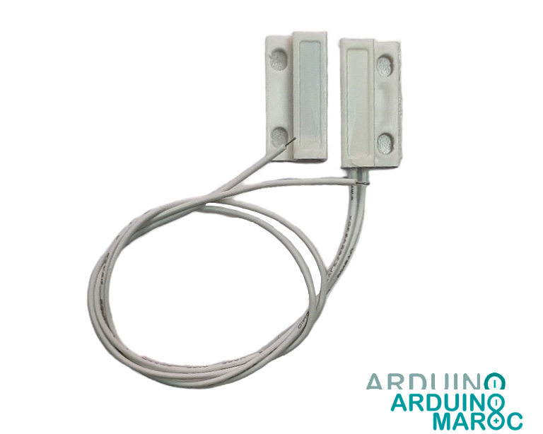 Capteur de porte/fenêtre MC38, Détecteur d'Ouverture et fermeture Magnétique