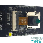 ESP32-CAM Carte de développement avec Camera Bluetooth / WIFI OV2640 - une carte de développement compacte et puissante avec caméra intégrée et connectivité Bluetooth/WIFI pour les projets IoT.