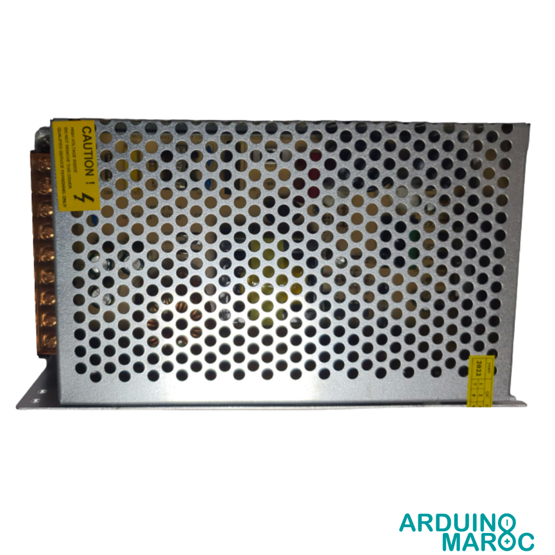 Alimentation à découpage 12V 20A Alimentation à découpage haute qualité pour appareils électroniques.