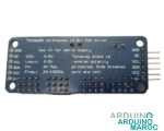 Image d'un PCA9685 Driver Servo Moteur PWM 16 Canaux pour une commande de servomoteurs facile et précise.