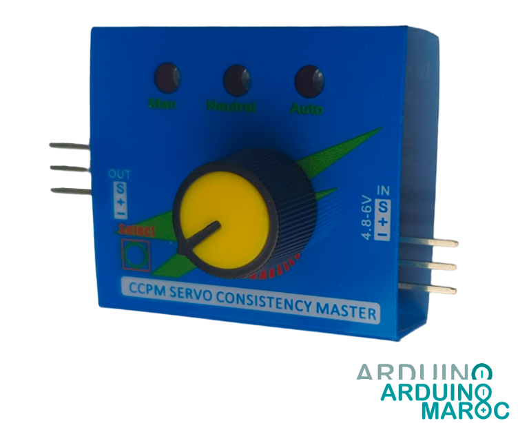 Testeur de servomoteur Gear CCPM pour avions radiocommandés