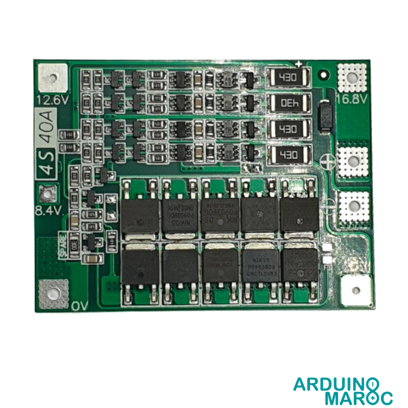 BMS 4S 40A 16.8V Chargeur de Batteries Lithium