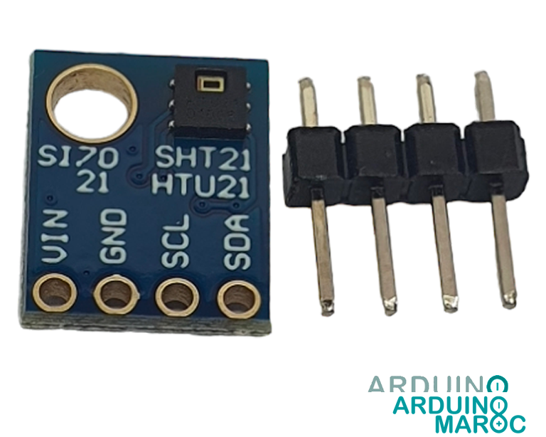 GY-21 HTU21D Capteur d'humidité et de température pour les applications météorologiques.