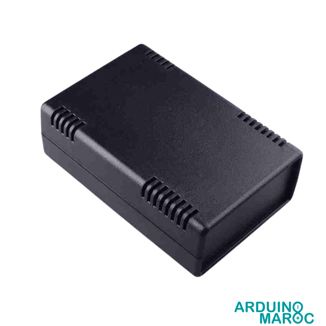 Boitier plastique noir 135x90x45mm Boitier plastique noir 135x90x45mm au Maroc