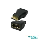 HDMI Adaptateur Femelle vers Mini-HDMI Mâle