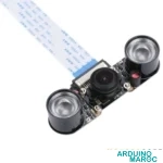 Caméra Raspberry Pi 5MP Vision Nocturne Grand Angle CSI