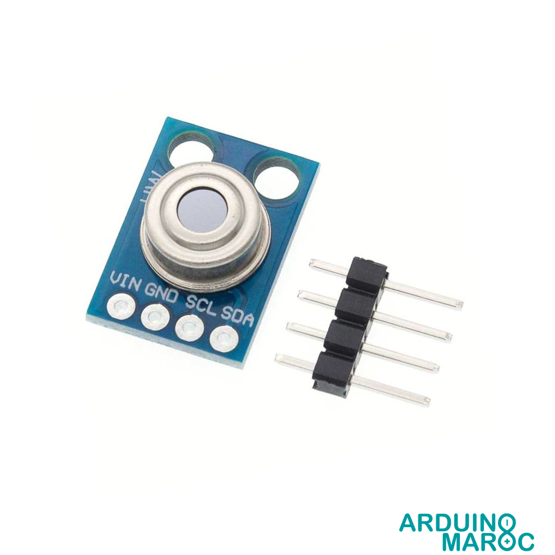 MLX90614-GY-906-Module-Capteur-de-Temperature-IR-Maroc-2.png MLX90614 GY-906 Capteur Température IR I2C – Image 1