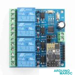 ESP-01S WiFi Module 4 Relais 5V