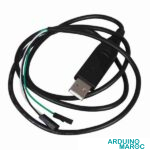 PL2303HX USB vers TTL UART Câble 4 Fils 5V