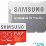 MicroSD Samsung 32Go Classe 10 avec adaptateur SD