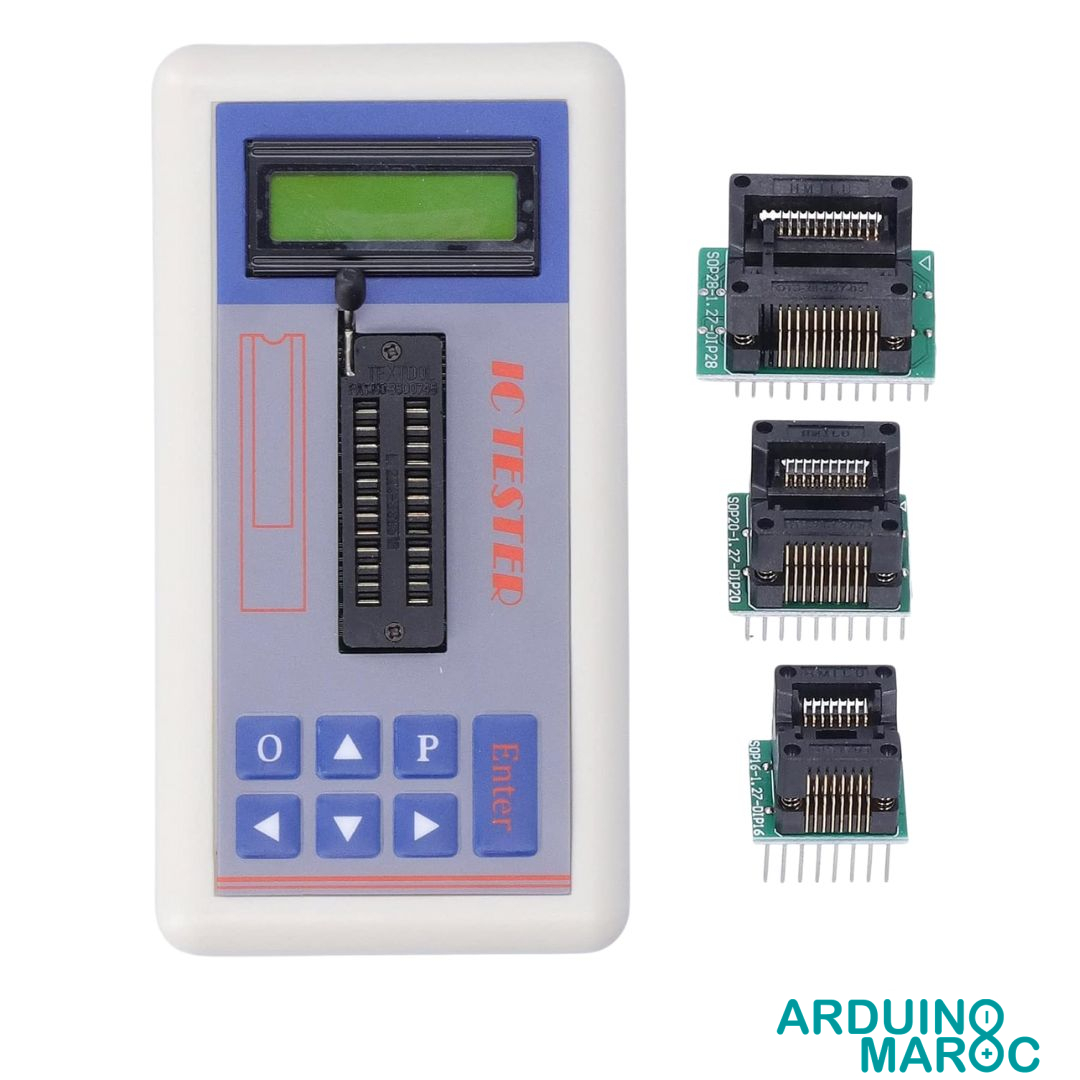 Testeur-Universel-de-Circuits-Integres.jpg Testeur circuits intégrés universel TSH06F – Image 1