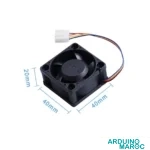 Ventilateur 5V 4020 PWM Jetson Nano