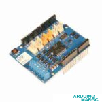 Shield moteur Arduino L298 Rev3 pilotage moteurs DC pas à pas