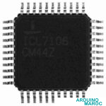 ICL7106CM44Z Convertisseur Analogique Numérique 44 broches